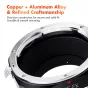 K&F Concept M12115 EOS-FX Lens Adapter - Canon EF/EF-S to Fuji FX