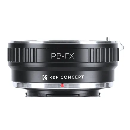 K&F Concept PB-FX Lens Adapter - Brass and aluminum, manual operation, infinity 