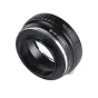 K&F Concept PB-FX Lens Adapter - Brass and aluminum, manual operation, infinity 