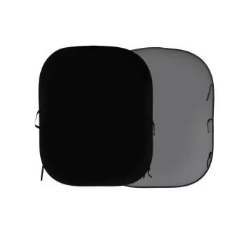 Lastolite Collapsible 1.5x1.8m Black/Mid Gray