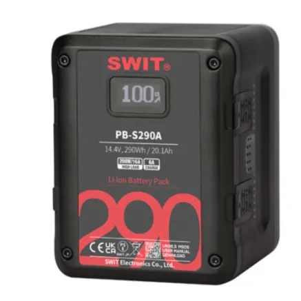 Swit PB-S290A 290Wh Multi-Sockets Cine Battery