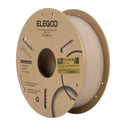 Elegoo PLA Wood filament light oak