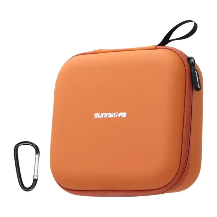 Sunnylife leather case with mesh pocket for Neo 2 orange