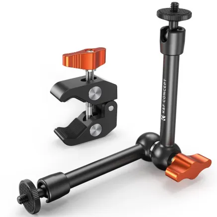 K&F Concept 9.8 Inches Adjustable Friction Power Articulating Magic Arm