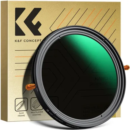 K&F Concept 67MM D Series CPL Variable ND 232 filter