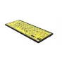 LogicKeyboard XLPrint Bluetooth Black on Yellow UK