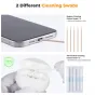 K&F Concept Airpod Cleaner Kit - 3-in-1 cleaning pen, alcohol swab, microfiber 
