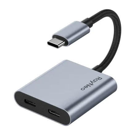 RayNeo USB-C Charging Adapter - 4K 60Hz, 100W Power Delivery