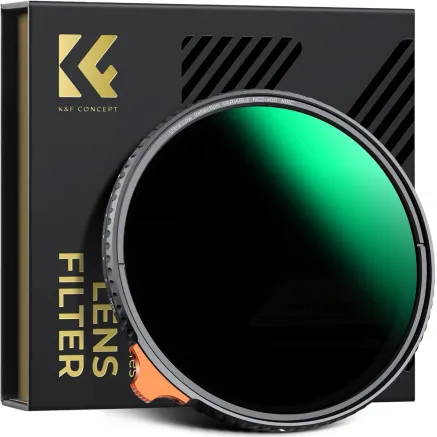 K&F Concept 82mm Ultra-Low Reflection Variable ND Filter ND2-400
