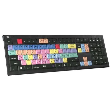 LogicKeyboard Adobe Premiere Pro CC PC Astra 2 UK Backlit Keyboard