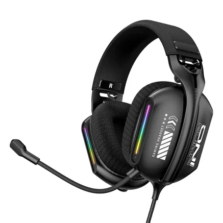 ONIKUMA X12 - Wired gaming headphones with RGB lighting, 40mm drivers