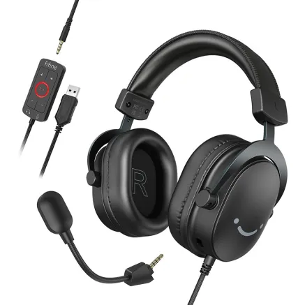 Fifine H9 gaming headphones black