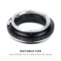 K&F Concept K&F Canon EOS EF to Fuji GFX Mount Camera Adapter