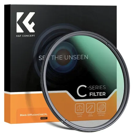 K&F Concept 67MM Multi-functional CPL+Black Mist 1/4 Filter
