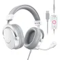 Fifine H9W gaming headphones white