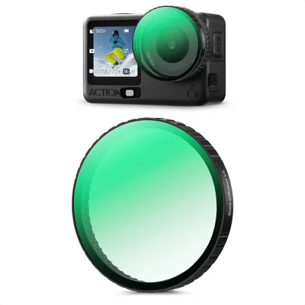K&F Concept Black Soft 1/4 Filter for DJI Osmo Action 6