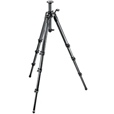 Manfrotto 057 Carbon Fiber 4-Section Gear-Driven Tripod