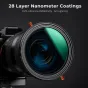 K&F Concept 43MM Nano-X Multifunctional CPL+Variable ND 232 filter