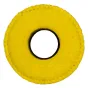 Rofinder ROUND S Fleece Eyecushion Yellow - Soft fleece, ergonomic fit, compatible 