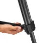 Manfrotto MVK526TWINFC - 16 kg load, fluid head, carbon tripod