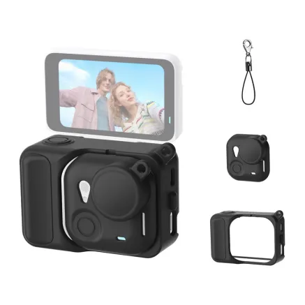 Puluz Silicone Protective Case PU1061B for Insta360 Go Ultra Black