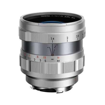DZO Optics Simera 75mm f1.4 for Leica M Mount