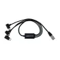 Deity SPD-HR3U 4-Pin Hirose to Triple USB-C