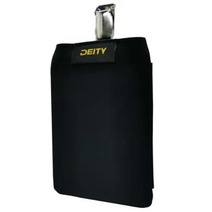 Deity THEOS Pouch Black - Soft textile pouch for THEOS DBTX transmitter, 142x74x
