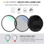 K&F Concept 40.5MM Lens Filter Kit UV CPL