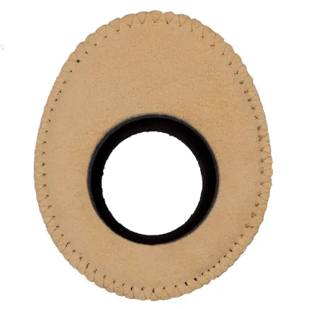 Eyecushion OVAL M Chamois Leather - Premium eyecushion for large oval eyecups