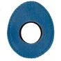 Eyecushion OVAL S Fleece Blue