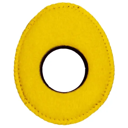 Eyecushion OVAL S Fleece Yellow