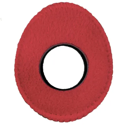 Eyecushion OVAL S Fleece Red