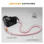 K&F Concept Urban Wander 05 Pink - Stylish camera shoulder strap for DSLR/SLR