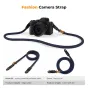 K&F Concept Urban Wander 05 Deep Blue - stylish camera shoulder strap for DSLR/