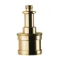 Manfrotto Cine Adapter 019 - Brass, 3/8 screw to 5/8 stud, 28mm diameter