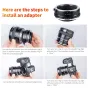K&F Concept K&F Canon EF to Canon EOS R Mount Adapter