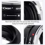 K&F Concept High Precision Lens Adapter MAF-L
