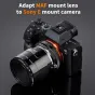 K&F Concept MAF-NEX Adapter - Metal construction, manual focus for Sony NEX
