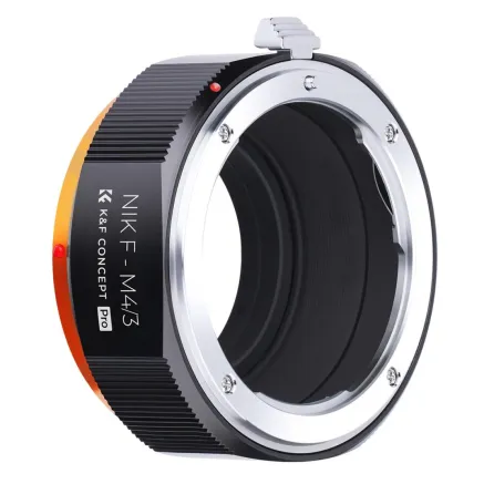 K&F Concept NIK-M4/3 Adapter - High precision for Nikon AI F lenses