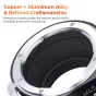 K&F Concept NIK-M4/3 Adapter - High precision for Nikon AI F lenses