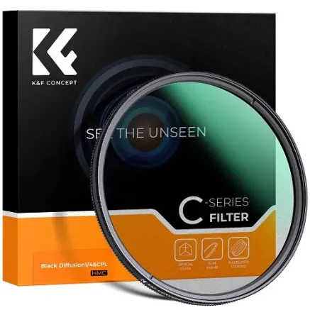 K&F Concept 52MM Multi-functional CPL+Black Mist 1/4 Filter