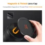 K&F Concept 77MM Magnetic Lens Filter Kit CPL+ND8+ND64+Magnetic Adapter Ring+Magnetic Lens Cap