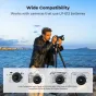 K&F Concept K&F LP-E12 Camera Battery 1100mAh 3-pack Charger