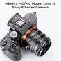 K&F Concept K&F Lens Mount Adapter MD-NEX IV Manual Focus