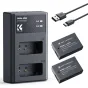 K&F Concept K&F LP-E17 1250mAh Dual Battery Charger