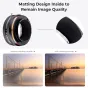 K&F Concept K&F Lens Mount Adapter MD-NEX IV Manual Focus