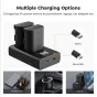 K&F Concept K&F LP-E6P Camera Battery 2400mAh 2-pack Charger