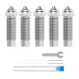 ELEGOO Neptune 4 Plus 4 Max Hardened Steel Nozzle Set 0.4mm x3 0.6mm x1 0.8mm x1