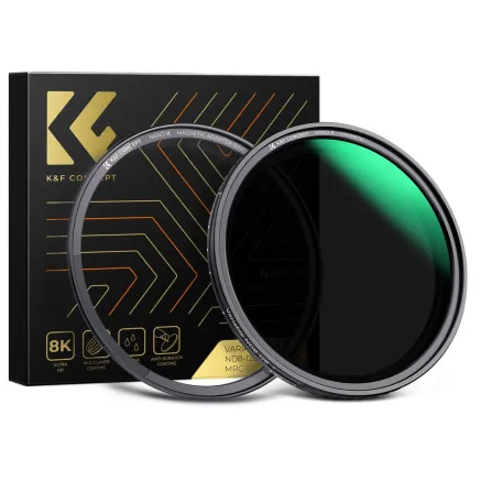 K&F Concept 49MM NANO-X-Magnetic Variable ND8-128 filter